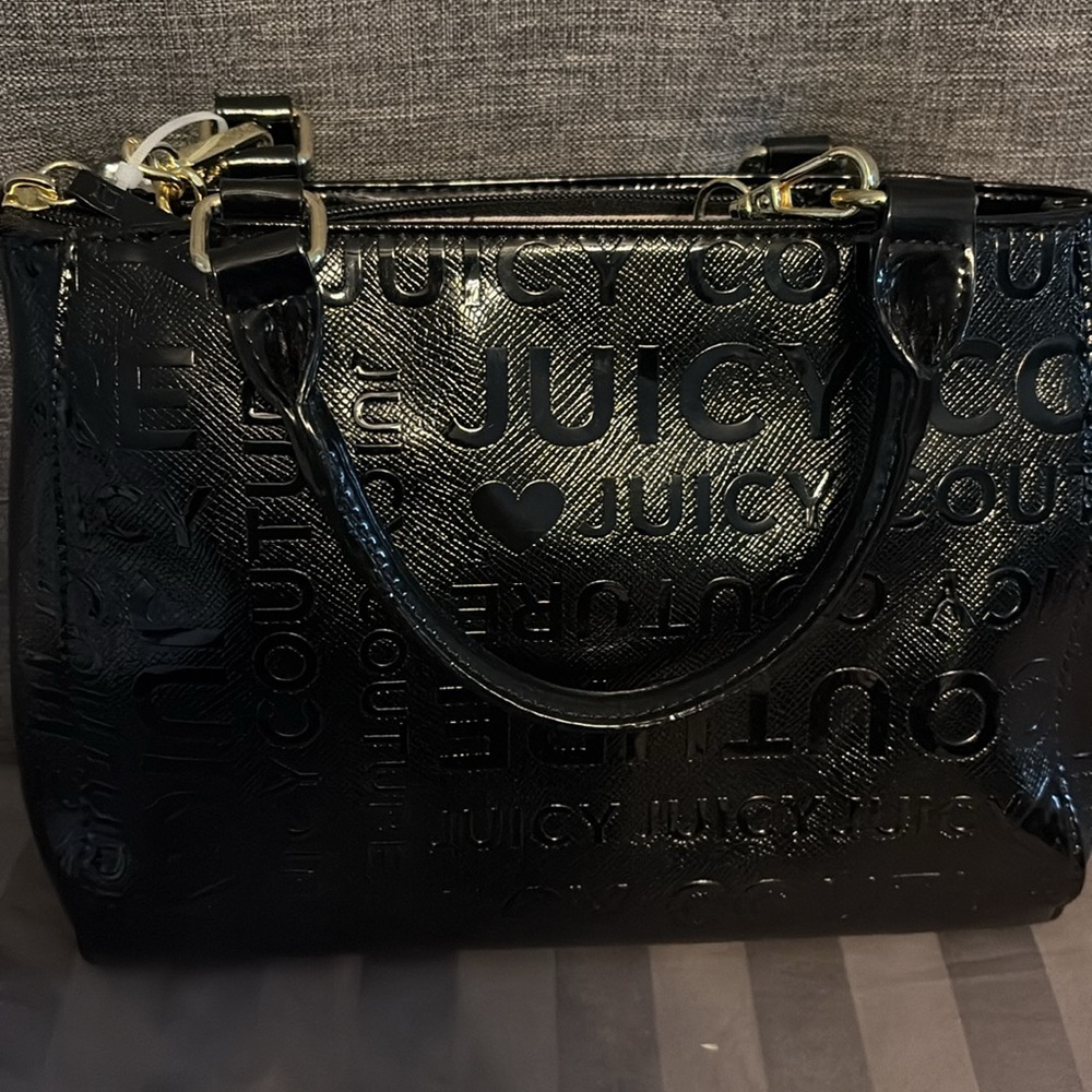Cute black juicy purse, new/never used - Picture 2 of 4